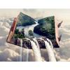 5D DIY Diamond Painting Magic Book Landscape Diamond Embroidery Full Mosaic Kits Cross Stitch Home Decor Handmade Gifts