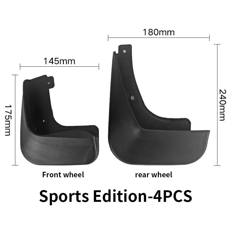 Car Exterior Mudflaps Mud Flaps Splash Guards Mudguards For Kia Soul Sports 2009-2013 Fender Dedicated Accessories