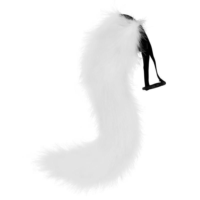 Handmade Realistic Fox Tail Costume Accessory Halloween Cosplay Party Role Play Adult Prop