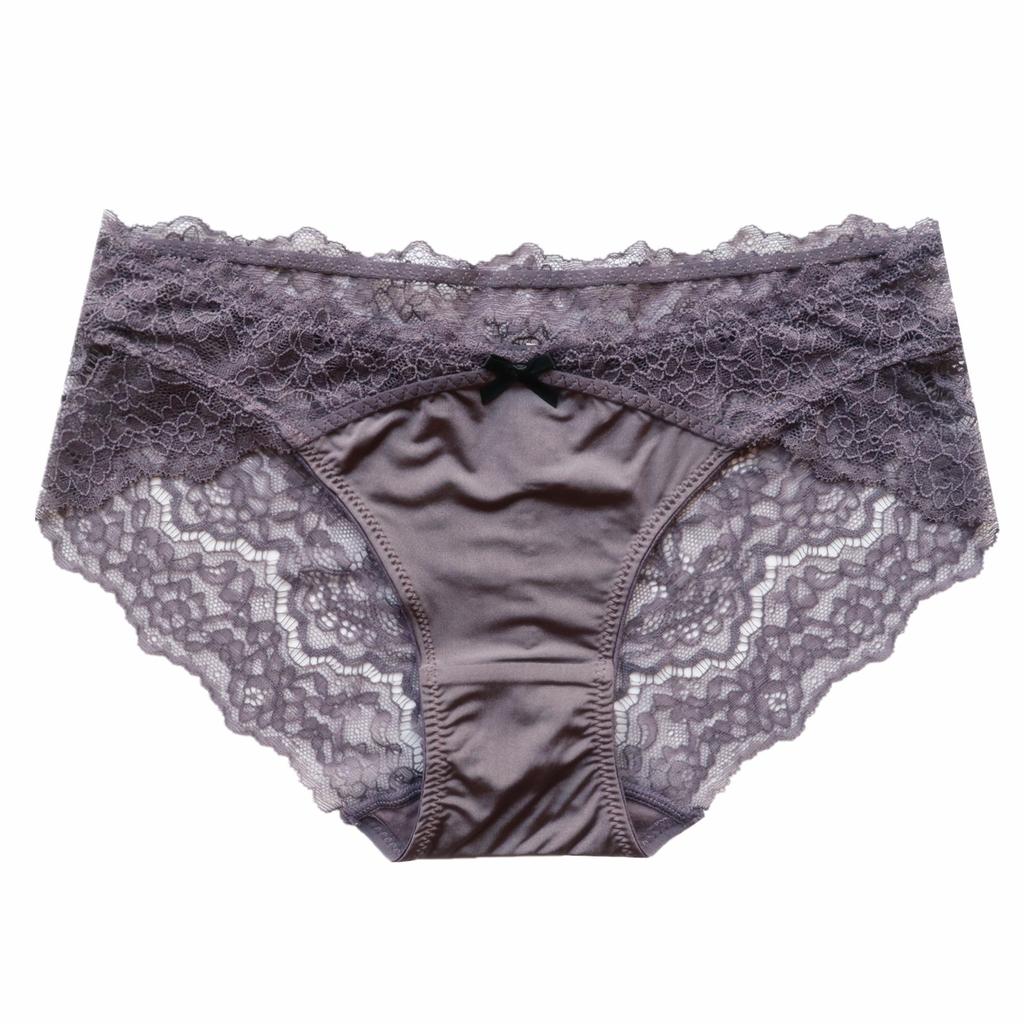 Sexy Underwear Ladies Seductive Lace Panties Women Low Waist Comfortable Breathable Quick Drying Women's Briefs