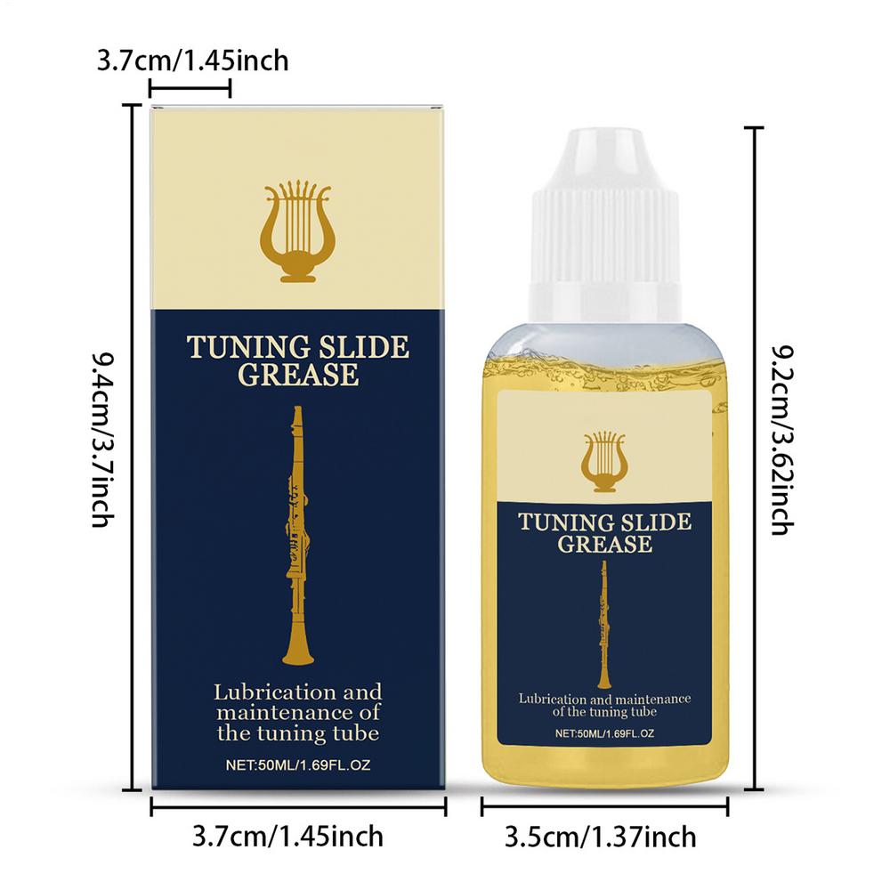 Смазка для скользящих частей инструмента Тромбон Флейта Саксофон Кларнет Очиститель Уход за клапанами и подшипниками Для духовых инструментов Музыкальные принадлежности
