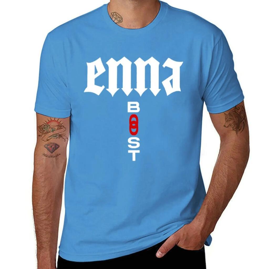 Enna boost PLK Футболка летние топы уличная одежда черные рубашки мужские
