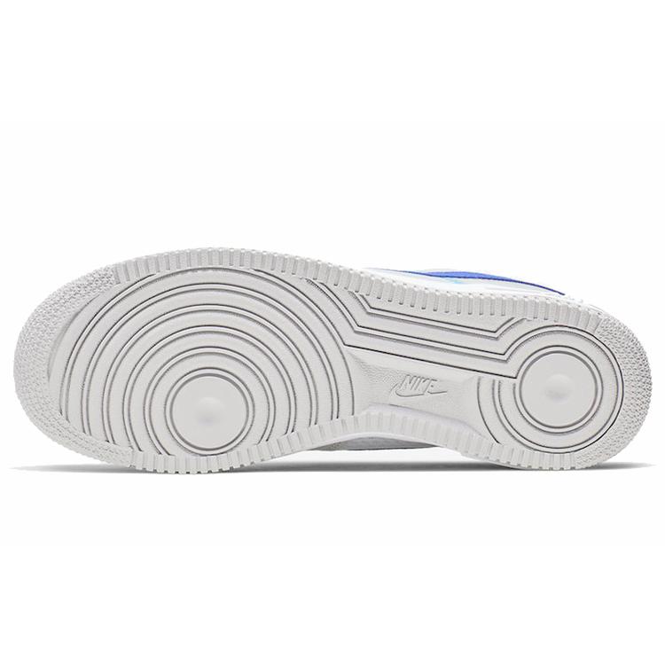 Nike Air Force 1 Low 'Прозрачный Голубой' (унисекс) Скейтбордические кроссовки Atmosphere Grey / Racer Blue-Vast Grey CI0060 001