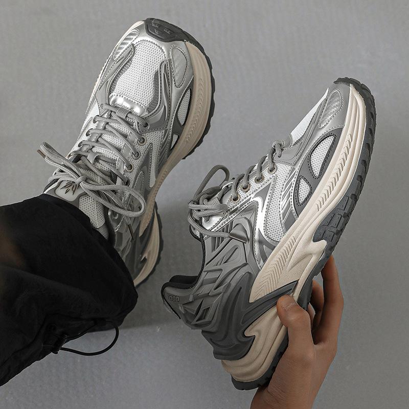 Модные кроссовки для мужчин Шикарные Дышащие Противоскользящие Теннисные Сетчатые Спортивные Туфли Мужские Легкие Удобные Уличные Повседневные Кроссовки Zapatillas Hombre