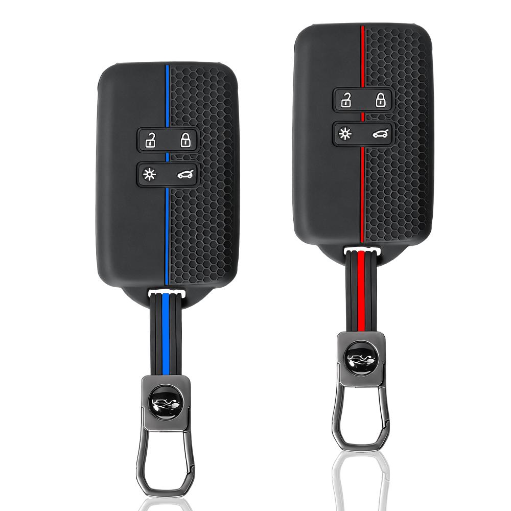 Силиконовый чехол для ключа-брелока Smart Remote Control для Renault Captur Koleos Kadjar Arkana Megane Dacia Duster Sandero Stepway