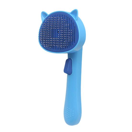 Cat Brush Pet Comb Self Cleaning Slicker Brush Remove Hair Grooming Brush Pet Dematting Comb Dog Beauty Hair Comb