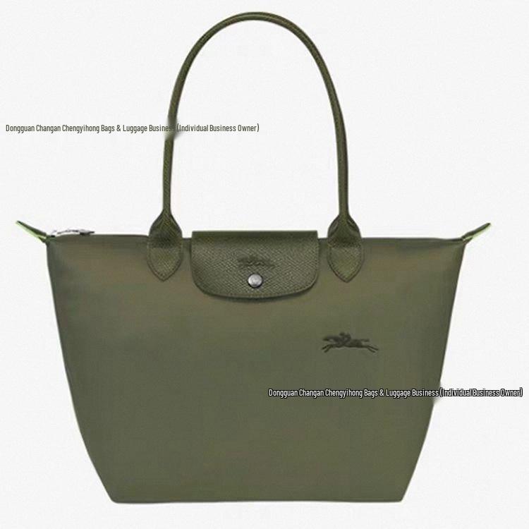 Сумка Longxiang 70th Anniversary Classic из водонепроницаемого нейлона, наплечная, женская, большая вместительная.