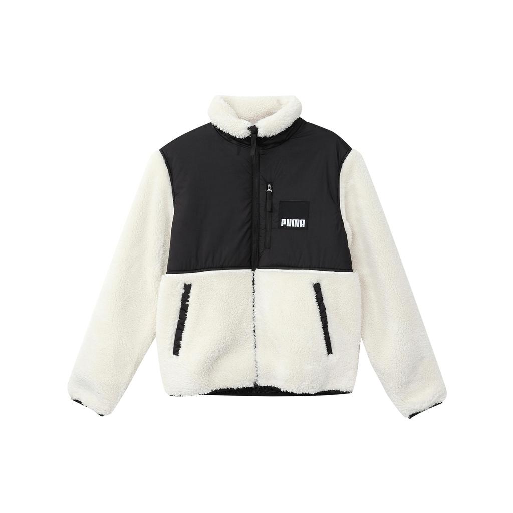 Puma Мужские гибридные куртки-пальто Sherpa (унисекс) Бархатные пиджаки 846325 73
