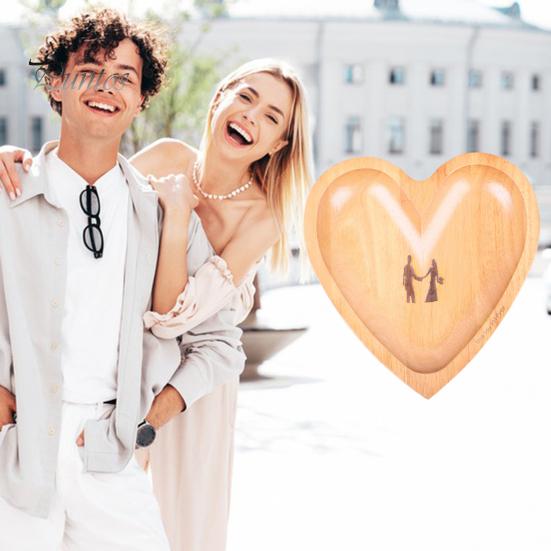 Деревянная молитвенная чаша в форме сердца, миска из теста ручной работы, деревенская молитвенная чаша в форме сердца, религиозные подарки на Пасху, Рождество, День благодарения