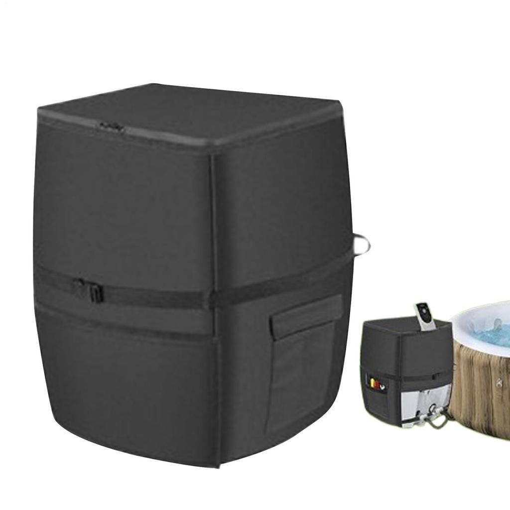 Универсальный надувной чехол для насоса-нагревателя воды для спа-бассейна для гидромассажной ванны, насоса-нагревателя для спа, водонепроницаемый чехол для насоса гидромассажной ванны, запчасти для уличного бассейна