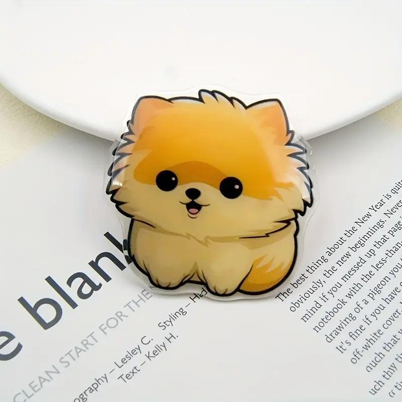 Мультяшный милый зверек собака расширяющаяся подставка держатель мобильного телефона для iPhone 15 14 13 Samsung карманный разъем Griptok откидной кронштейн