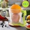 600ml Smart Measuring Cup with Thermometer , 6 in 1 Unit Conversion , Food Grade ABS Detachable Design , Real Time Monitoring from 0 to 40°C