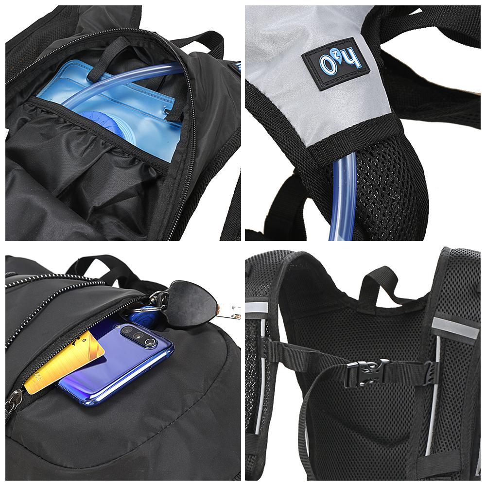 8л светоотражающий велосипедный рюкзак для гидратации, спортивный рюкзак для бега на открытом воздухе, походный рюкзак