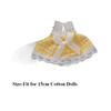 Украшение для одежды Платье принцессы Милые модные платья Юбка Для 15-сантиметровой хлопковой куклы/Куклы-айдола EXO
