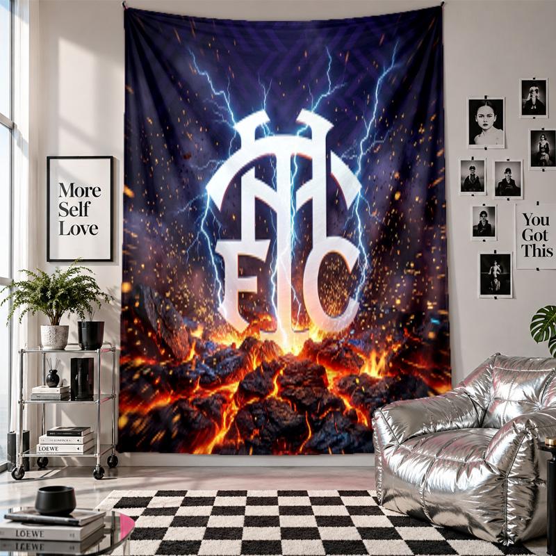 Tottenham Hotspur Wall Tapestry Home Decor Wall Hanging Cloth for Bedroom Living Room Background