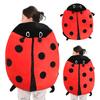 Plush Pillow Giant Ladybug Shape Pillow Soft Oversized Stuffed Decorative Pillow for Bedroom Living Room