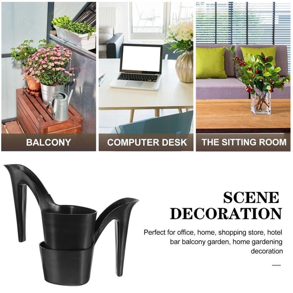 Пластиковый цветочный горшок в форме туфли, садовые горшки, высококачественные горшки для посадки