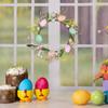 4-футовая пасхальная гирлянда - гирлянда для украшения камина, весенняя искусственная гирлянда с пасхальными яйцами для домашнего камина, центрального украшения стола, декора для вечеринки