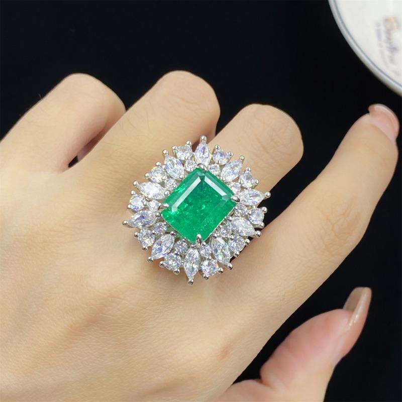 Sace Gems Классические кольца из медного сплава с цирконием, серьги, кулон, ожерелье, комплекты ювелирных изделий, подарки для свадебной вечеринки