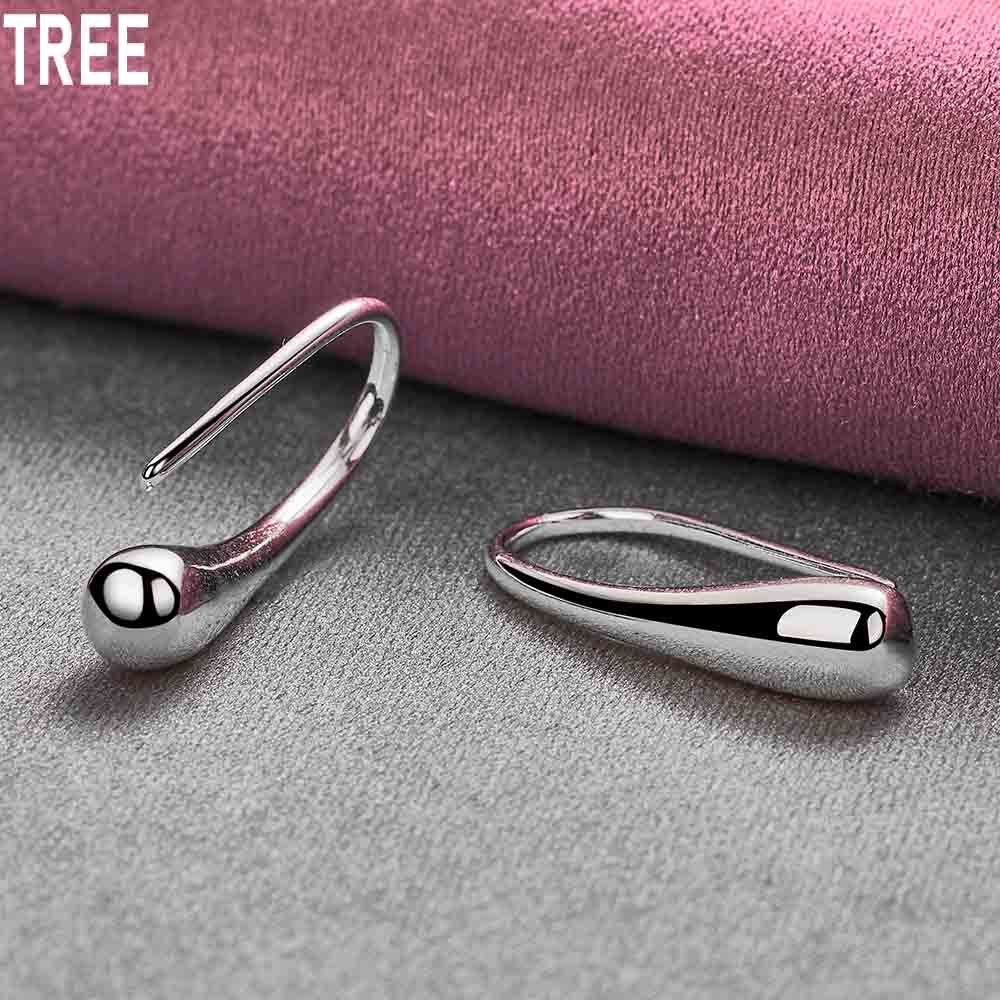 Подвеска в виде капли/капли дождя из стерлингового серебра 925 пробы, модные свадебные украшения