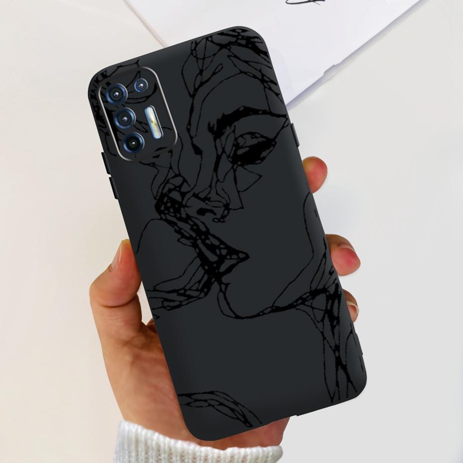Чехол для телефона Motorola Moto G9 Plus Модный дизайн Мягкая ТПУ крышка Для Motorola Moto G9 Power MOTO G9Plus Черный силиконовый бампер