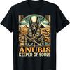 Anubis Egyptian Mythology Diety Pyramid Ancient Egypt T-Shirt