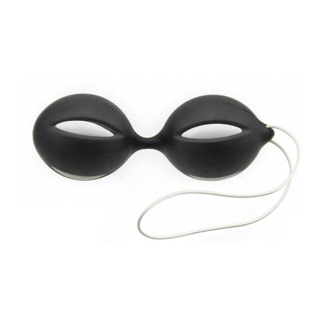 Женский двухтоновый шарик гейши, утяжеленный Кегелем, вагинальные плотные упражнения, секс-игрушки для женщин, вагинальные шарики