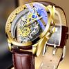 Bugare Double-Sided Automatic Tourbillon Men's Watch