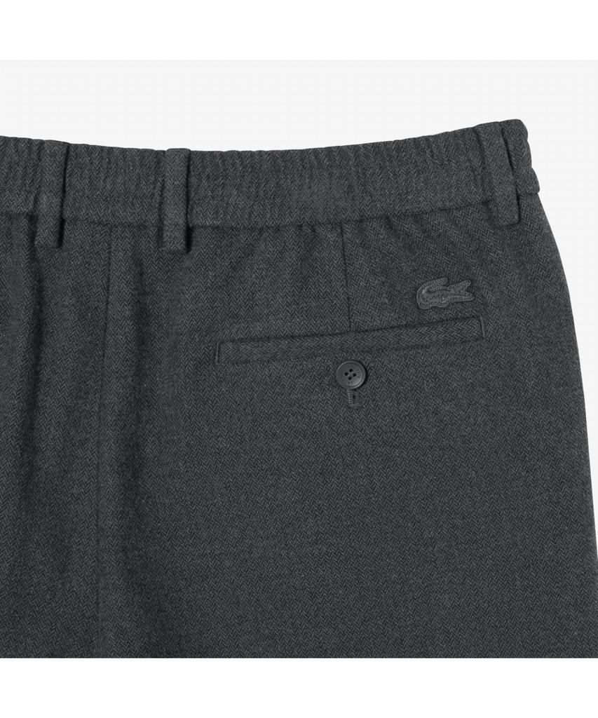 Мужские брюки LACOSTE в елочку, похожие на шерстяные Hh632E-55N 050