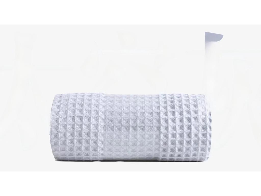 Вафельное банное полотенце из гребенного хлопка класса А: Мягкая, увеличенная шаль из чистого хлопка с сотами для взрослых (90х180 см)