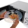 Microwave Oven with Splatter Guard Cover Anti-splatter Lid with Steam Vents
