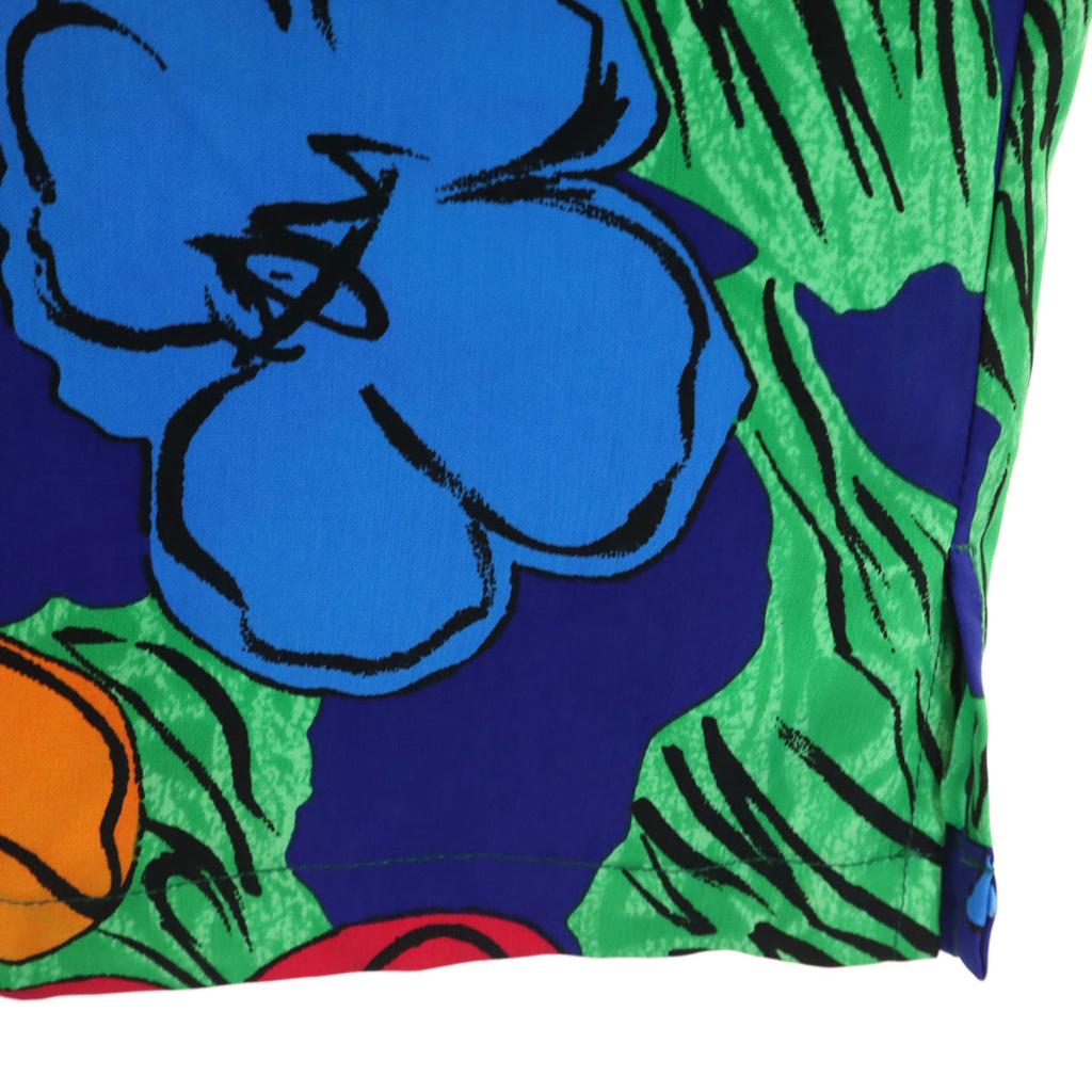 MOSCHINO JEANS Floral Short sleeve Open color shirt 9 Women Used