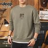 Унисекс вязаная толстовка JEEP SPIRIT с круглым вырезом