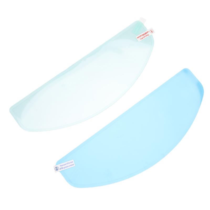 1X Универсальная противотуманная пленка для линз шлема для мотоцикла, устойчивая к дождю, защитный козырек