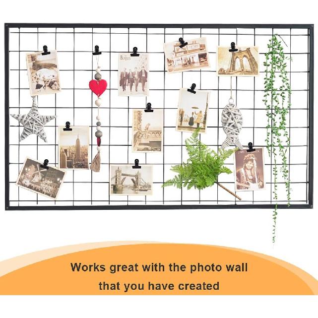 Coideal Small Bulldog Paper Clips - 120 Pcs Mini Black Metal Hinge Bull Clips 22mm Tiny Binder Paper Clamps for Pictures, Photos