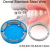 Зуб ортодонтический хирургический l проволока из нержавеющей стали стоматологическая нить для коррекционных инструментов