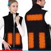 Умный электрический жилет из флиса с подогревом - Зимняя теплая куртка