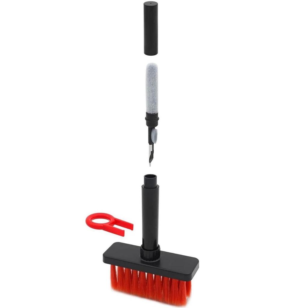 Очиститель клавиатуры 5 в 1, очиститель AirPods, набор инструментов для чистки углов для Bluetooth-наушников, ноутбука, объектива камеры Airpods Pro