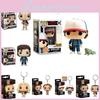 Funko Pop Stranger Thing Eleven Keychain Figure With Box Resin Decoration