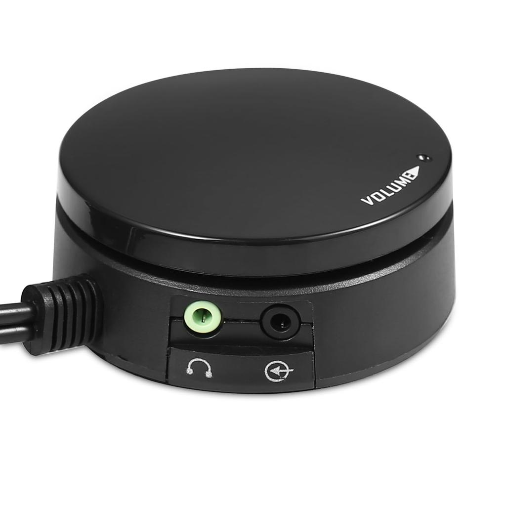 Мини 3,5 мм регулятор громкости для компьютера, аудиопереключатель с разъемом для микрофона для наушников/динамиков