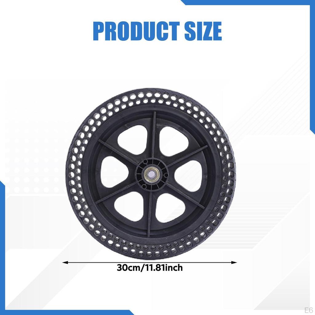 Колесо для инвалидной коляски Обслуживание Подшипник Амортизация Сотовая Резиновая Шина