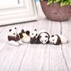 Миниатюрные фигурки, куклы для ландшафтного дизайна, сделанные своими руками, микропейзаж, панда, мультфильм, креативный, элегантный, двухцветный, домашний декор