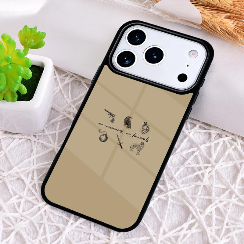 Чехол для телефона «Шесть воронов» ударопрочный для iPhone 17 Air 16e 15 11 12 14 13 Pro Max Чехол