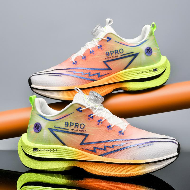 9Pro carbon board running shoes New junior high school children's professional racing sports shoes Men's marathon running shoes