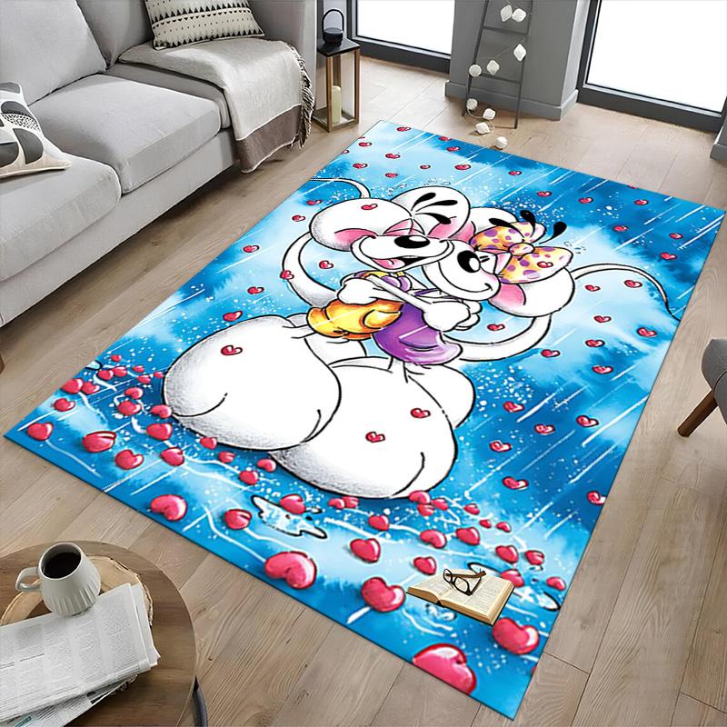 Love Rain Carpet For Playroom Bedroom Living Room Sofa Home Decorkids Game Area Rug Nonslip Floor Mat