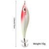 Copper Sinker Luminous Artificial Jigs Octopus Bait Wood Shrimp Lures Fishing Tackle Squid Hook