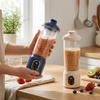 USB Rechargeable Fruit Blender Digital Display Juice Cup Blender  Vegetable Drinks