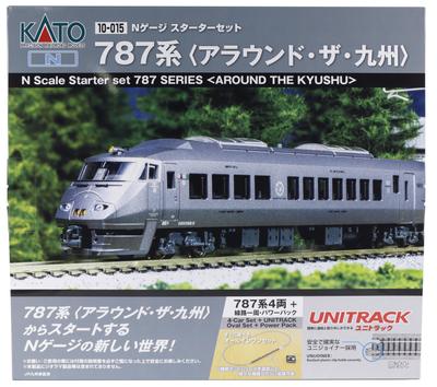 KATO Набор для начинающих N Gauge 787 Series Around the Kyushu Railway Model Introduction Set 10-015