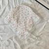 Soft Wrap Floral Cotton Head Scarf Elegant Printing Hair Scarf Lace Triangle Scarf  Spring