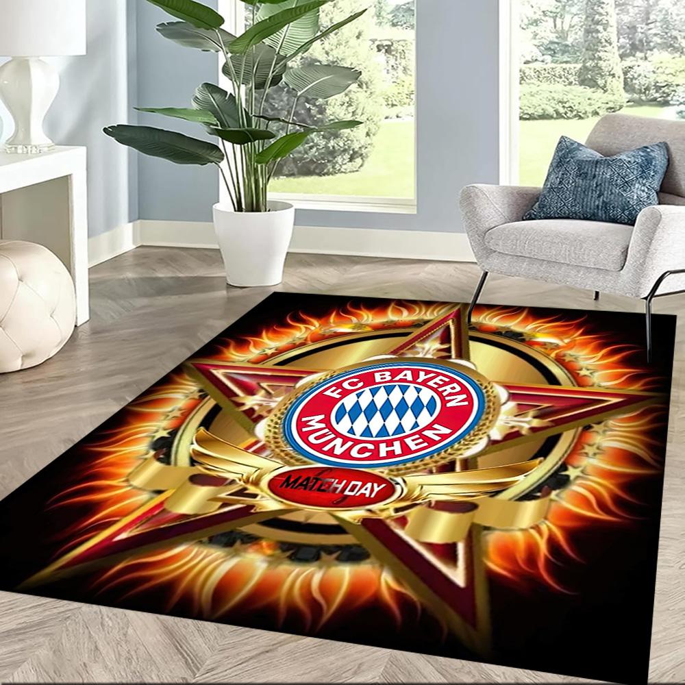 Квадратные ковры Champion Fc Bayern München — отличный выбор для гостиных, спален, домашнего декора и в качестве подарков.